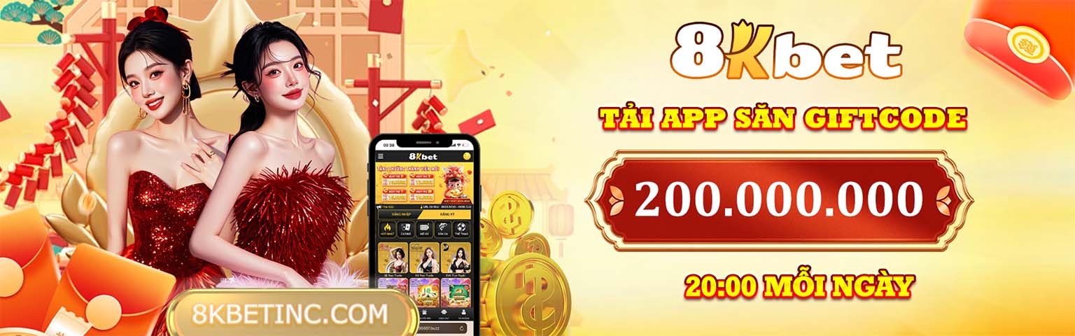 8kbet banner giftcode 2026